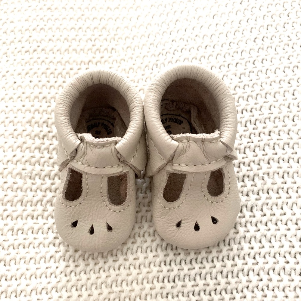 Freshly Picked newborn Mary Jane, Birch